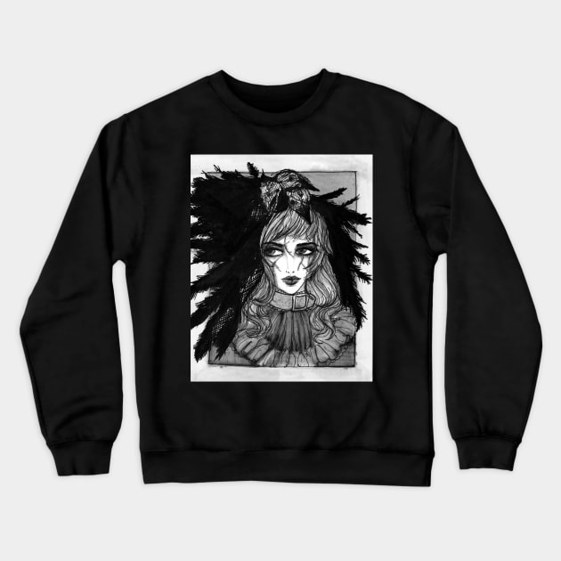 nevermore or forevermore Crewneck Sweatshirt by lovefromsirius